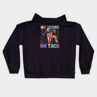 no tarrifs on taco trump 2025 Kids Hoodie